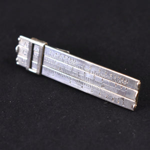 SS Slide Ruler Tie Bar Cats Like Us