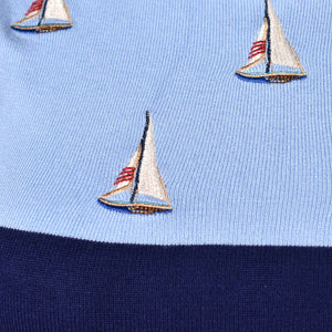 Sail Away Boat Sweater Cats Like Us