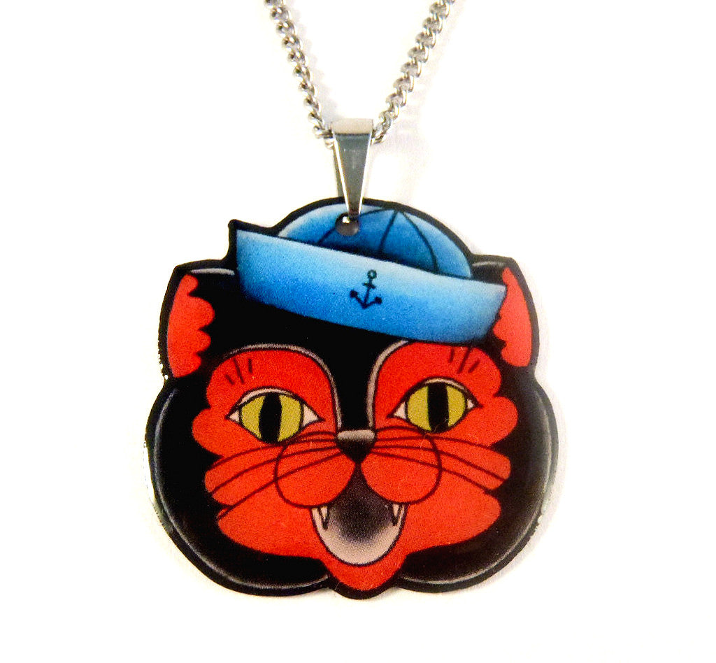 Sailor Cat Necklace Cats Like Us