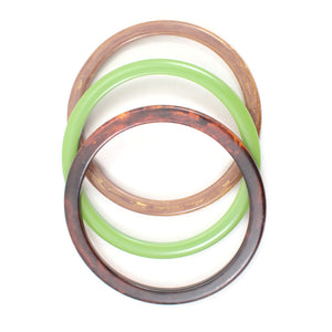 Set of 3 Bakelite Bangles Cats Like Us