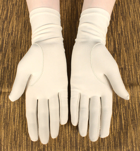 Short Beige Gloves Cats Like Us