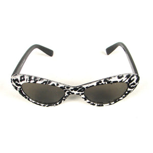 Silver Leopard Fuzzy Sunglasses Cats Like Us