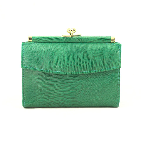 Small Emerald Green Wallet Cats Like Us