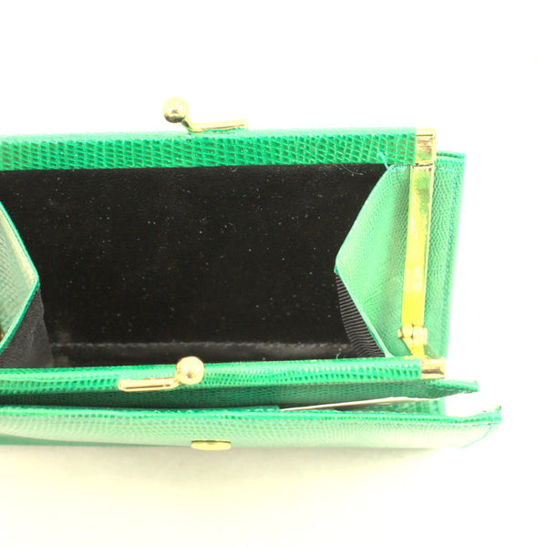 Small Emerald Green Wallet Cats Like Us
