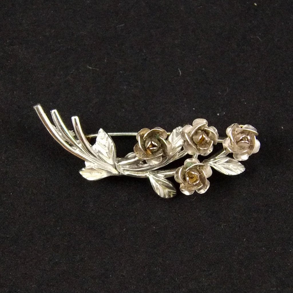 Small Rose Bouquet Brooch Cats Like Us