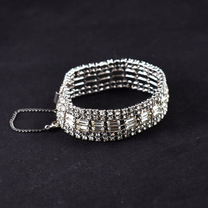 Sparkly Rhinestone Bracelet Cats Like Us