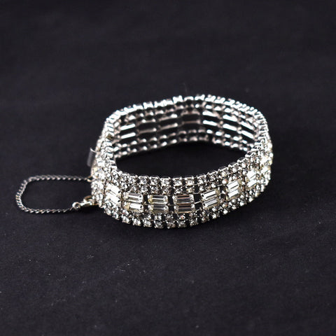 Sparkly Rhinestone Bracelet Cats Like Us