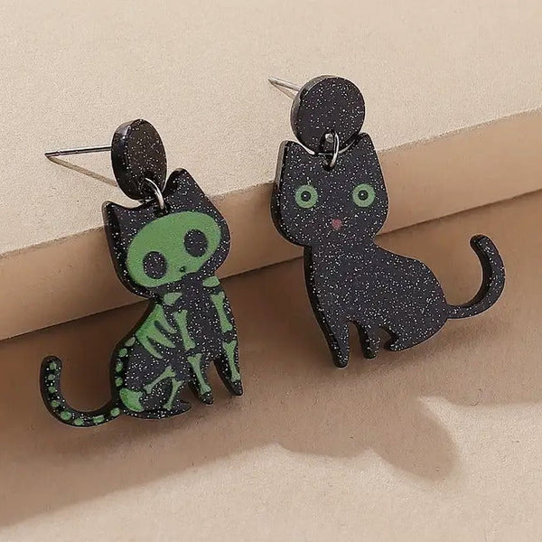 Spooky Kittens Earrings Cats Like Us