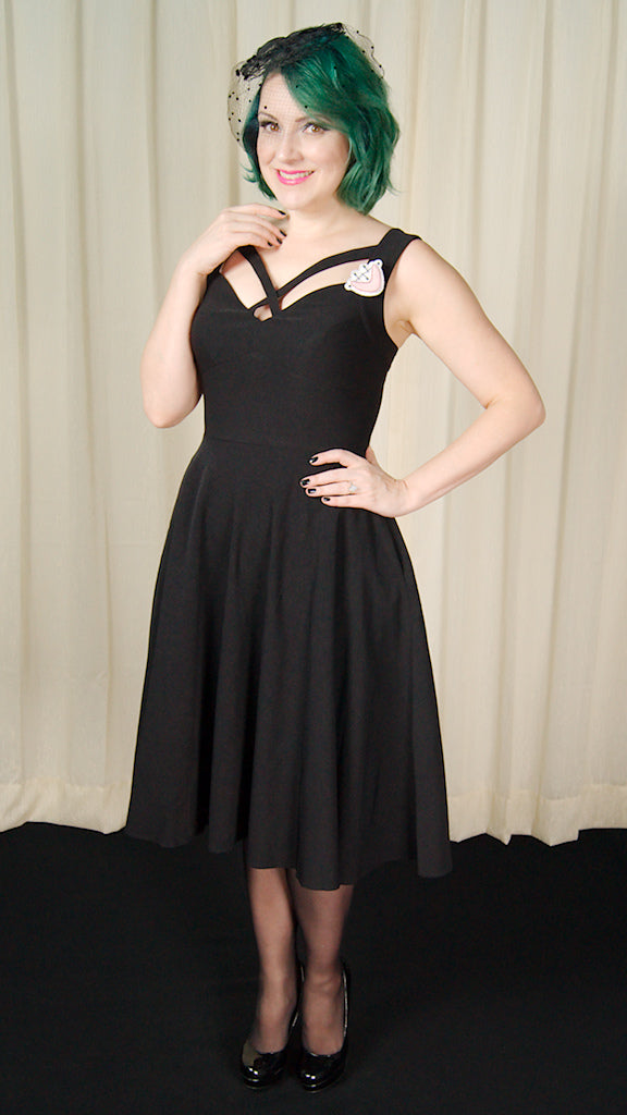 Strappy Little Black Dress – Cats Like Us