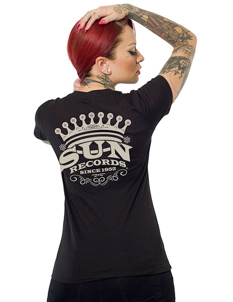 Sun Records Crown T Shirt Cats Like Us