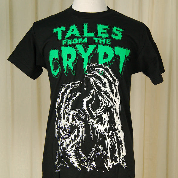 Tales From the Crypt Glowing T Cats Like Us