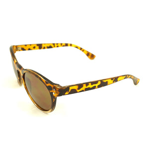 Tan Retro Round Sunglasses Cats Like Us