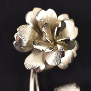Textured Carnation Brooch Cats Like Us
