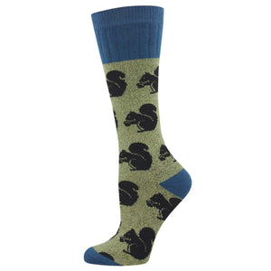 That's Nuts! Squirrel Socks Cats Like Us