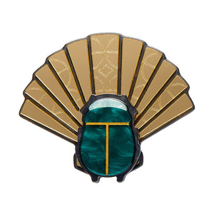 The Heart Of Egypt Scarab Pin Cats Like Us