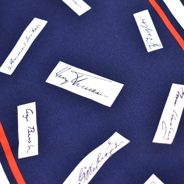 The Presidents Autograph Scarf Cats Like Us