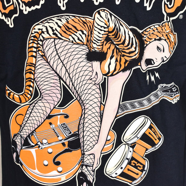 The Tiger 13 Pinup T Shirt Cats Like Us