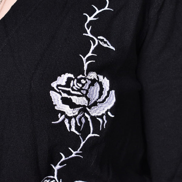 Thorns & Roses Mitten Cardigan Sweater Cats Like Us