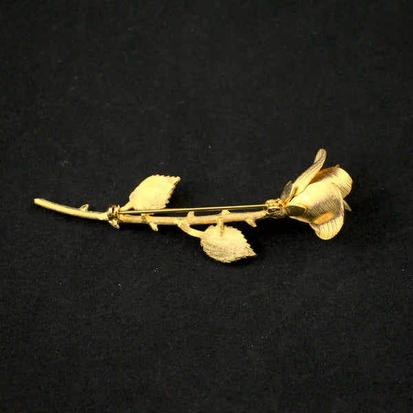 Thorny Gold Rosette Brooch Cats Like Us