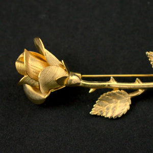Thorny Gold Rosette Brooch Cats Like Us