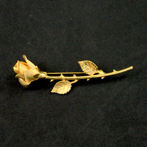 Thorny Gold Rosette Brooch Cats Like Us