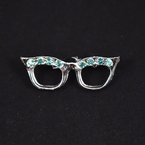 Tiny Cat Eye Glasses Brooch Pin Cats Like Us