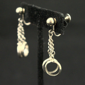 Tiny Double Dangling Earrings Cats Like Us