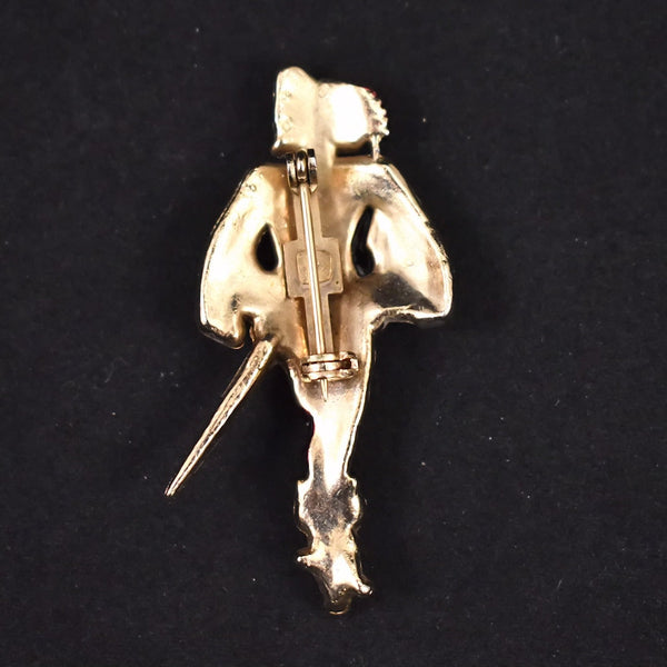 Tiny Musketeer Pin Brooch Cats Like Us