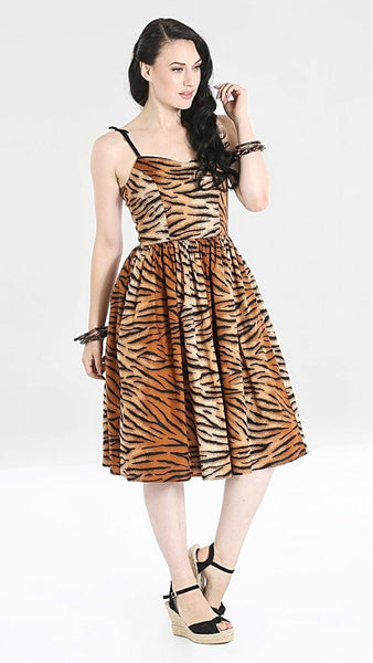 Tora Tiger Pinup Dress Cats Like Us