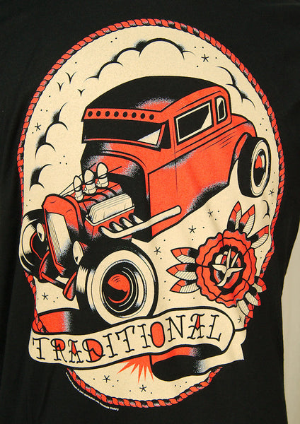 Traditional Hot Rod T Shirt Cats Like Us