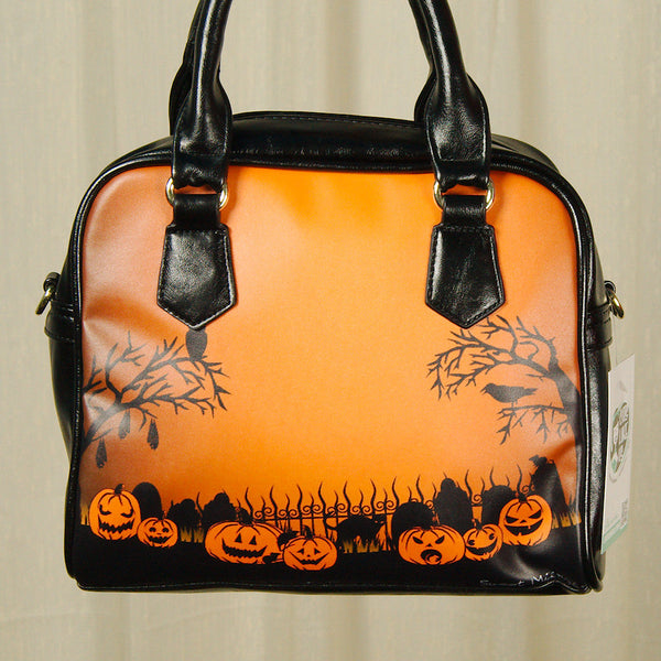 Trick or Treat Graveyard Purse Cats Like Us