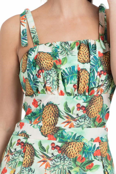 Tropical Tiki Romper Playsuit Cats Like Us