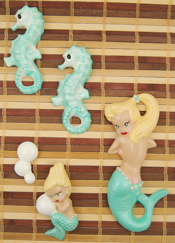 Turquoise Blonde Mermaid Deluxe Cats Like Us