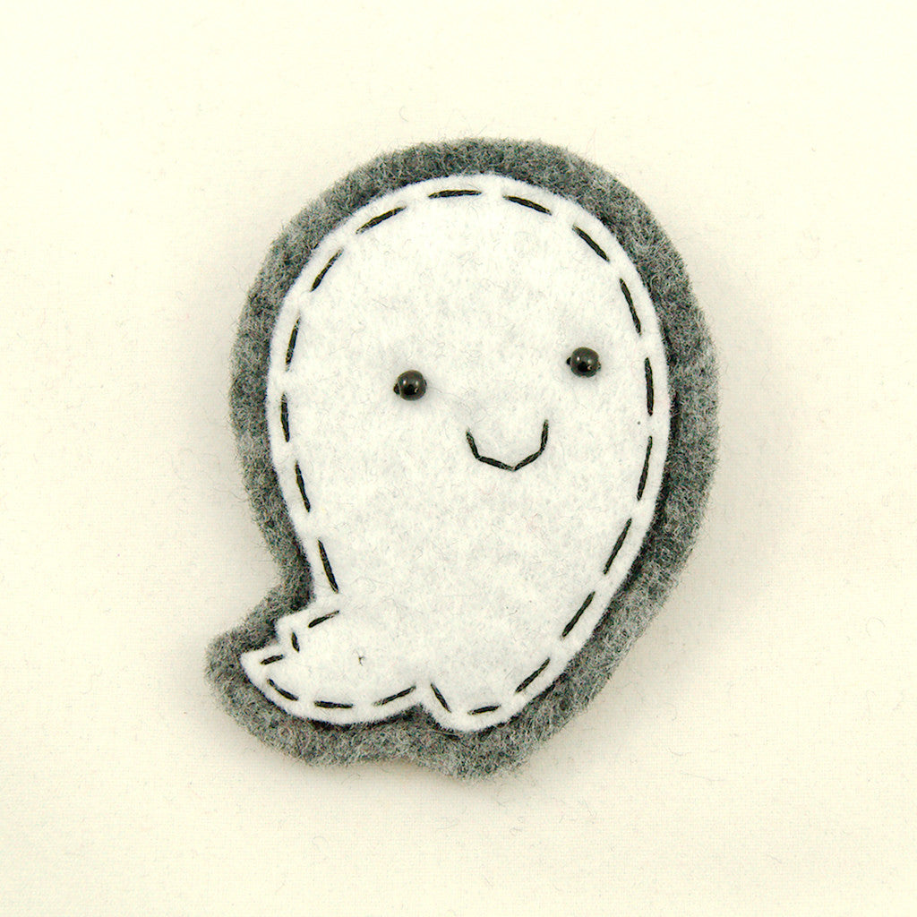 Very Spooky Ghost Pin Cats Like Us