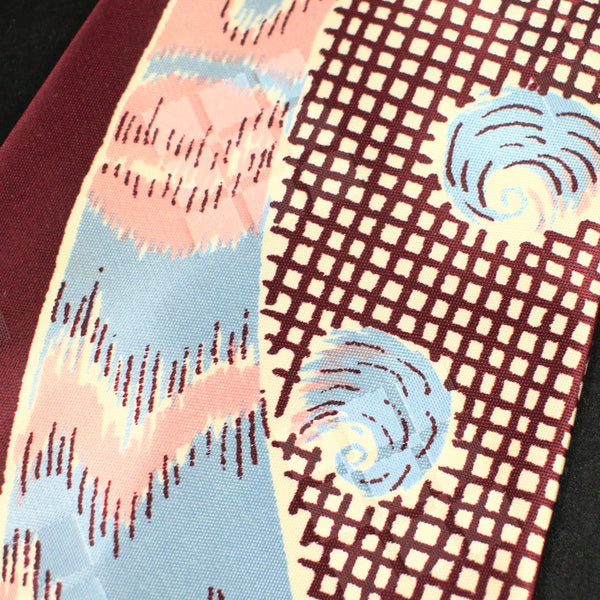 Vintage 1940s Pink & Blue Wave Tie Cats Like Us
