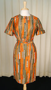 Vintage 1950s Asian Tiki Skirt Set Cats Like Us