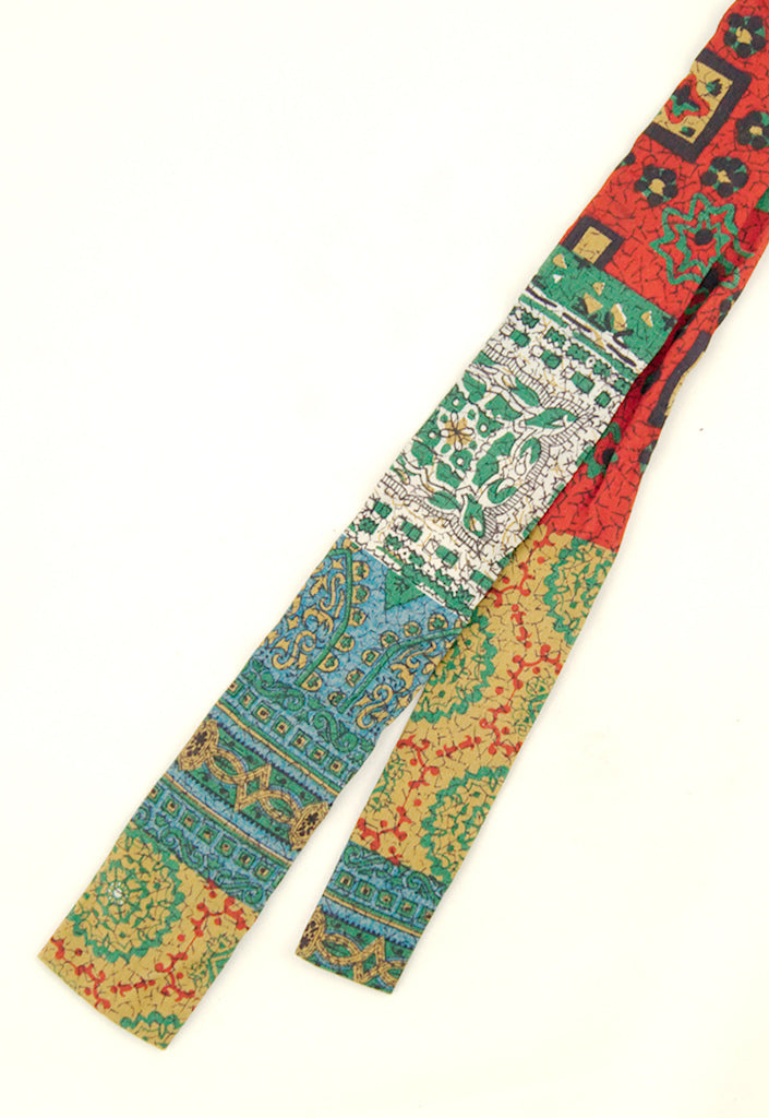 Vintage 1950s Aztec Colorful Tie Cats Like Us