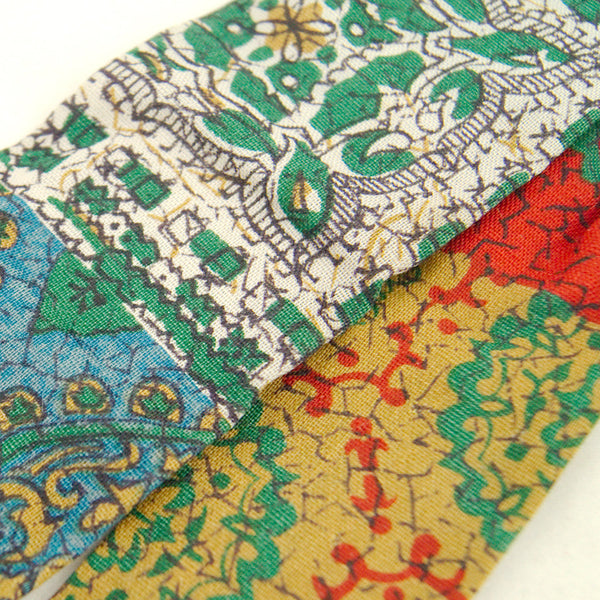 Vintage 1950s Aztec Colorful Tie Cats Like Us