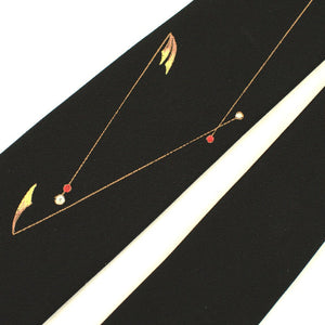 Vintage 1950s Black Handpainted Tie Cats Like Us