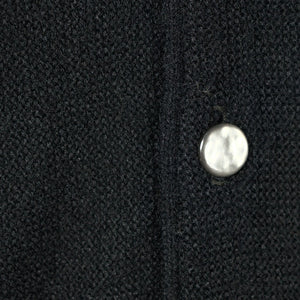 Vintage 1950s Black V Neck Cardigan Cats Like Us