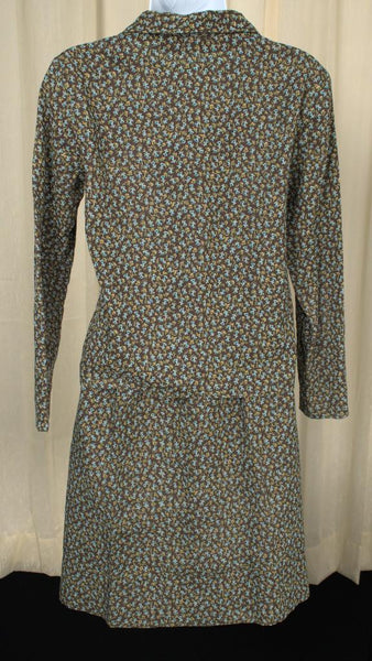 Vintage 1950s Bluebell Cotton Suit Cats Like Us