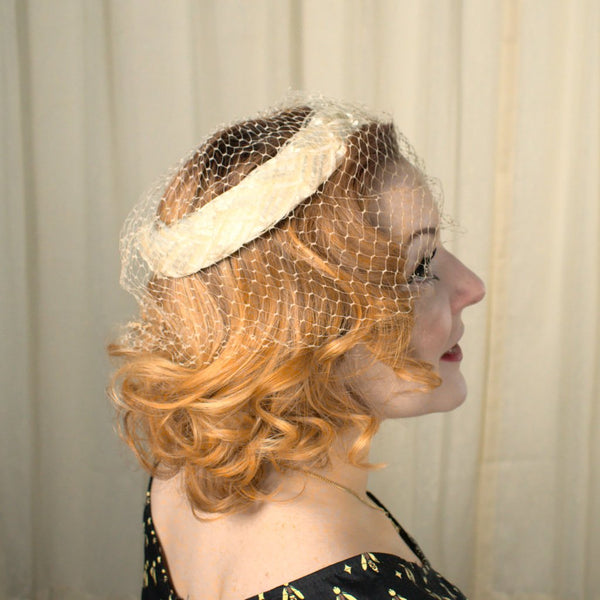 Vintage 1950s Braided Raffia Whimsy Hat Cats Like Us