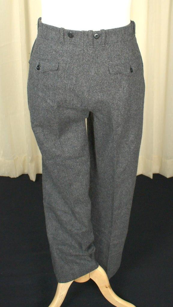 Vintage 1950s Woolrich Charcoal Wool Pants – Cats Like Us
