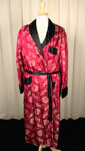 Vintage 1950s Dragon Smoking Jacket Cats Like Us