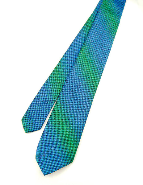 Vintage 1950s Electric Blue & Green Tie Cats Like Us