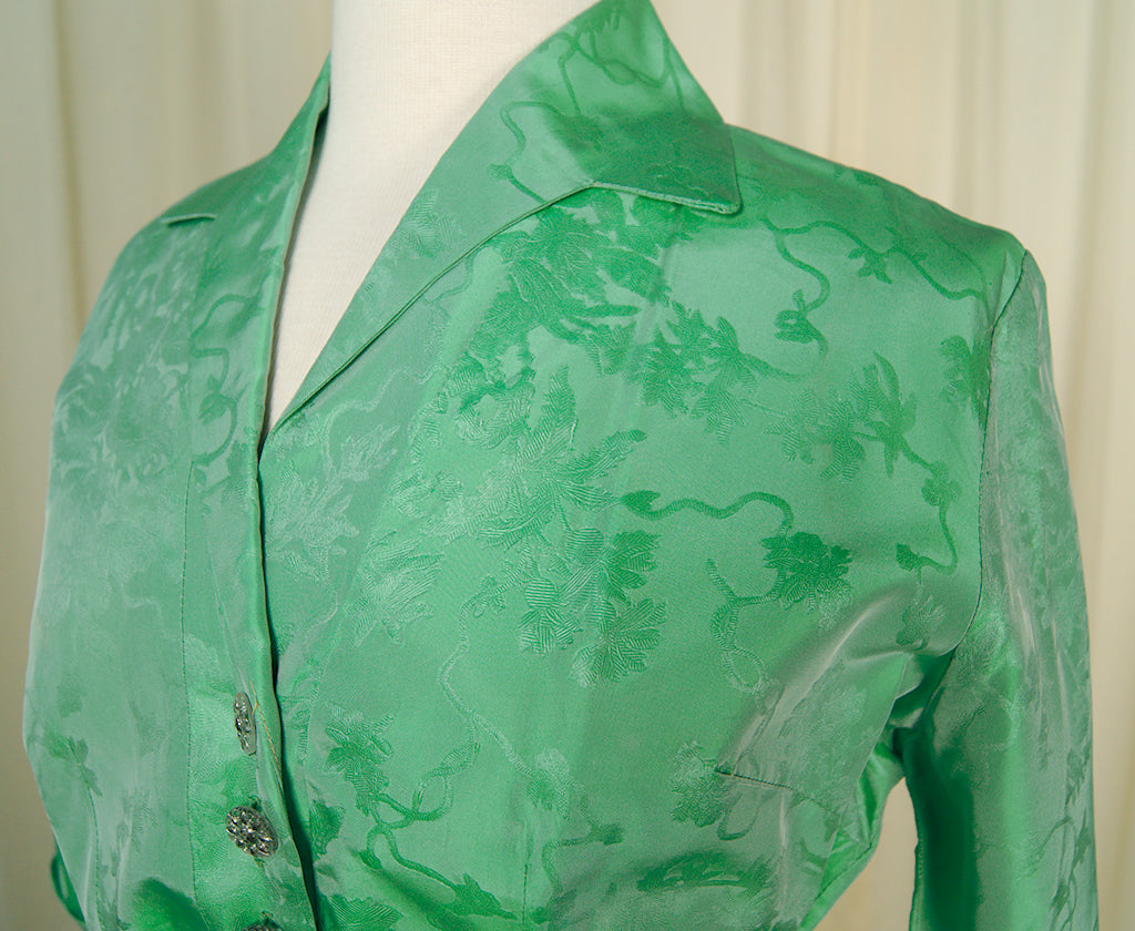 Vintage 1950s Glass Bead Shirt Dress – Cats Like Us