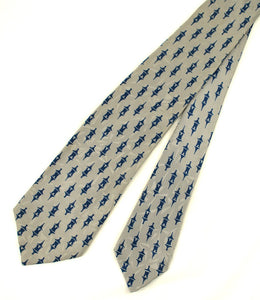 Vintage 1950s Gray & Blue Tie Cats Like Us