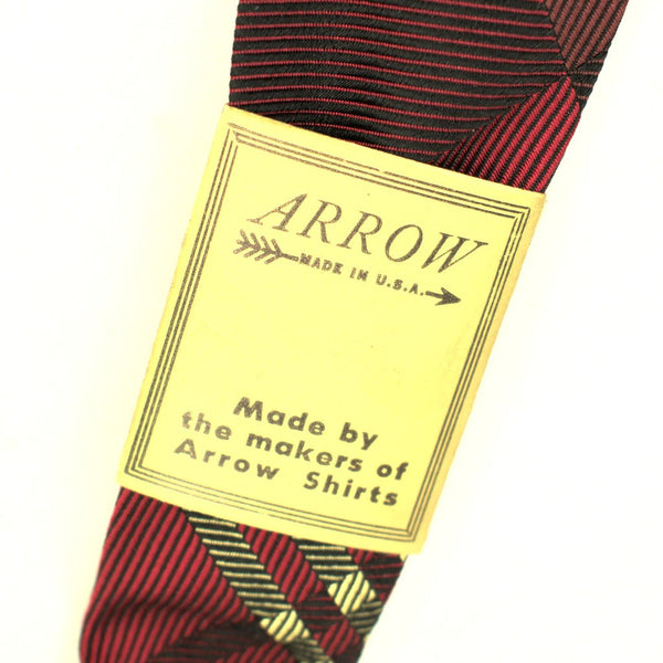 Vintage 1950s Multi Color Argyle Tie Cats Like Us