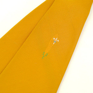 Vintage 1950s Ochre Fleur de Lis Tie Cats Like Us