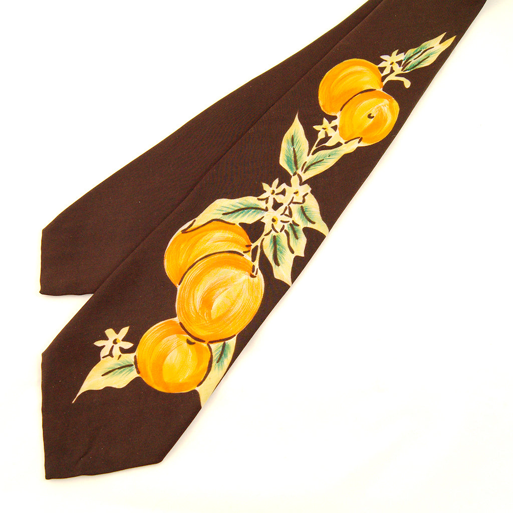 Vintage 1950s Orange Blossom Tie Cats Like Us